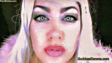 Goddess Zenova bimbo fuck toy thumbnail - seductive blonde with heavy makeup and piercings