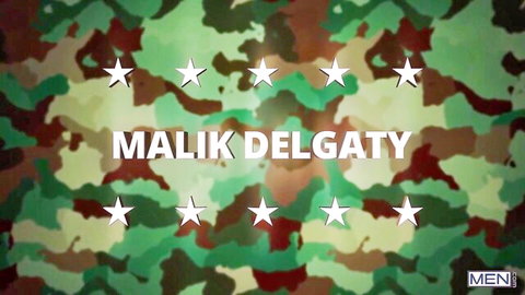Malik Delgaty military camo thumbnail for gay bunkmate adventure