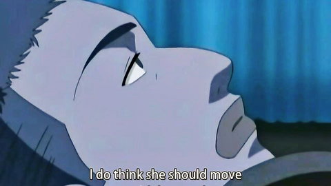 Hentai anime girl in profile with thoughtful expression from Mistreated Bride 4
