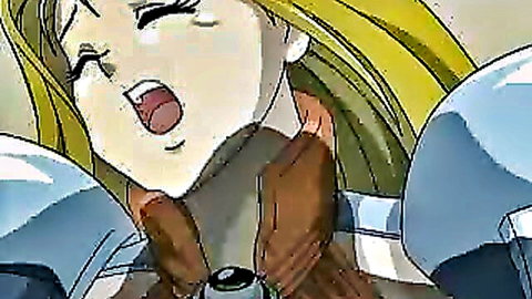Ecstatic blonde hentai babe moaning in pleasure, hardcore anime scene