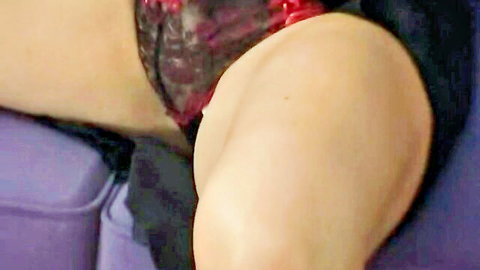 Daisy Rock in red lingerie, big ass in reverse cowgirl anal with Pascal White