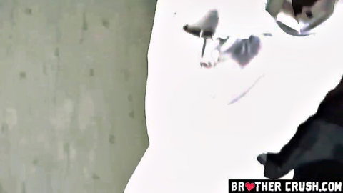 Tattooed step-sis in white wedding dress and veil seduces on wedding day
