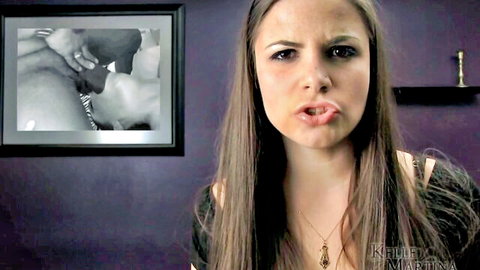 Miss Kelle Martina dominant POV blowjob with big tits brainwash