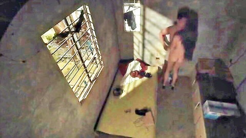 Krista Miller nude Asian erotic scene, straddling man in Bingwit (2022)