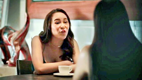 Asian hotties in erotic TV show Sssshhh s01e04, cleavage tease