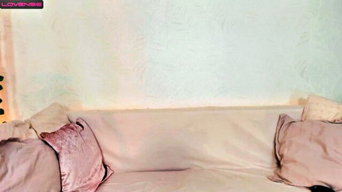 Petite teen Madeline Jackson in Chaturbate room setup