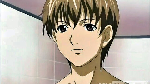Anime stepson shower scene in uncensored hentai creampie video
