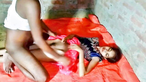 Desi girl in pink dress enjoys homemade missionary sex birthday surprise