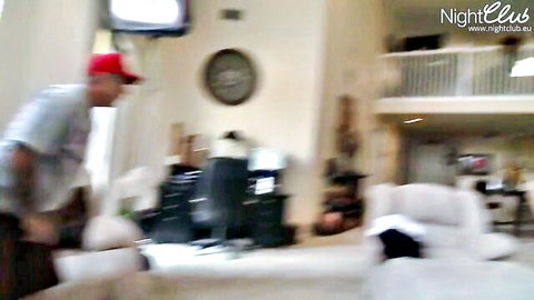 RayVeness MILF surprised by son in blurry homemade incest video