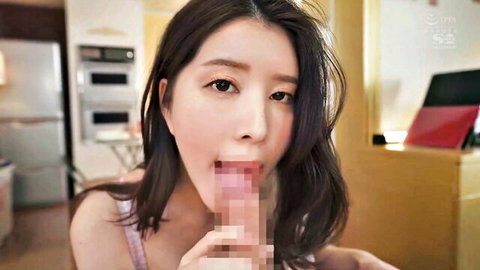 Hikaru Nagi teases with dildo blowjob in extreme JOI session