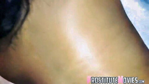 Latina escort with mouthful of cum after oral creampie