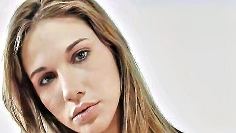 Dakota Brooks cute teen close-up seductive portrait