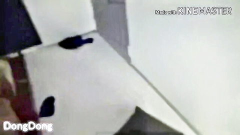 Young Korean trainees in wild orgy, abstract thumbnail with white floor and text