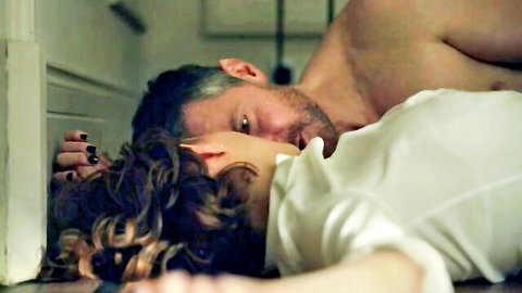 Charlie Murphy nude tits in intense couple sex scene from Obsession TV show
