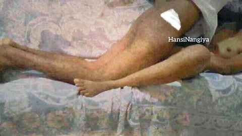 Petite Sri Lankan Hansani Nuwanga nude on bed spreading legs exposing shaved pussy and small tits