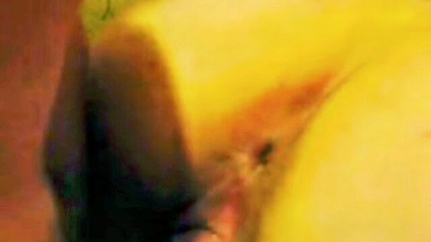 Amateur couple anal sex in doggy style with creampie on girlfriend's slit