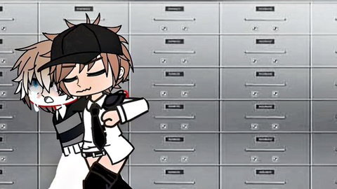 Anime yaoi scene: boys hugging in uniforms for bimbofication employee punishment