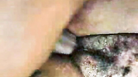 Nikki Sexx close-up shaved pussy with dildo insertion