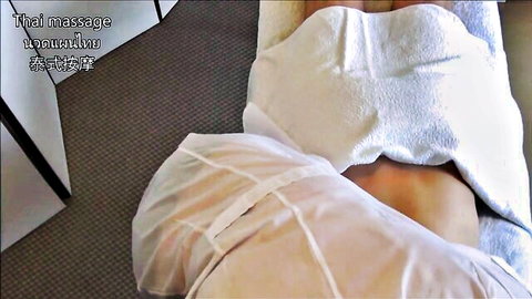 Thai masseuse in erotic happy ending handjob massage