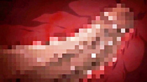 Pixelated anime scene of cheating wife fucked by pervy priest in carnal cult