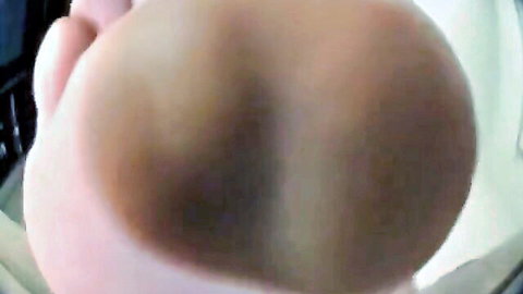 Giantess foot smothering bald man's face in intense fetish domination