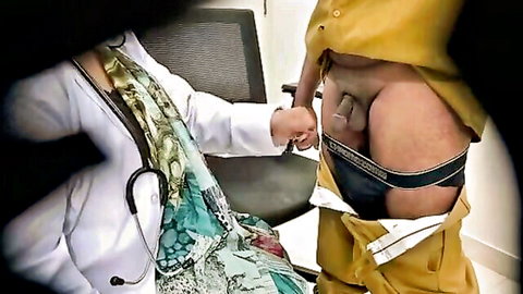 Telugu doctor Sridevi examines cab driver's cock in hospital