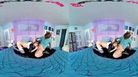 Izzy Wilde as horny step sister in intense VR missionary sex