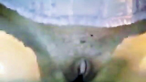 Close-up of wet shaved pussy, labia spread in arousal