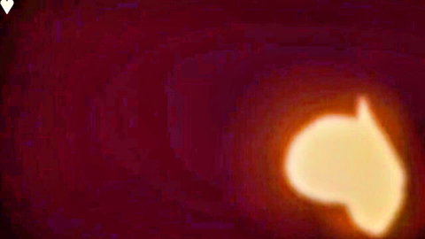 Fiery Africa-shaped flame on red background - Daphne In Distress thumbnail