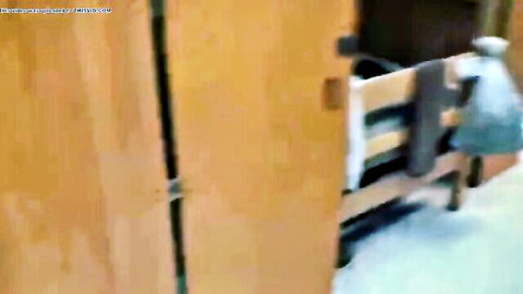 Army guys in military uniforms engaging in gay sex in barracks