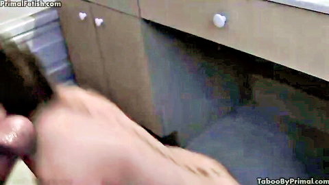 Riley Reid bent over, ass exposed in taboo sister sex scene