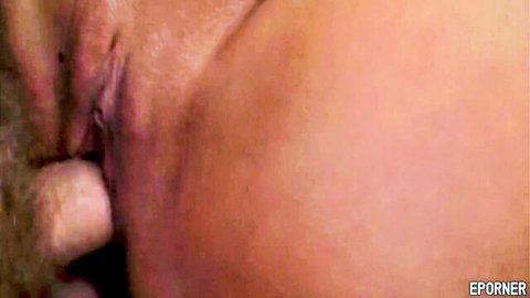 Big Titty Blonde's Wet Pussy Penetrated Close-Up