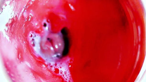 Internal close-up of creampie in wet pussy, semen inside vagina 4K ASMR