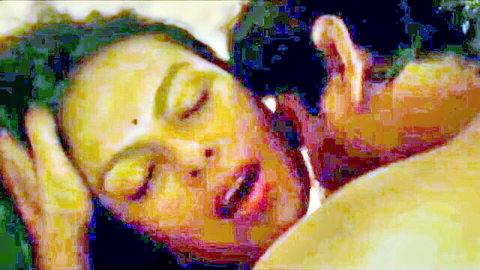 Bidita Bag in passionate neck kiss erotic scene with lover