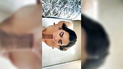 Mia Stark amateur POV blowjob on boyfriend after school