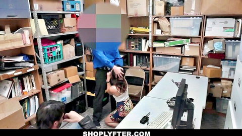Geneva King caught shoplifting, interrogated by security in skirt