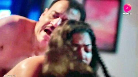 Gorgeous Indian MILF in passionate embrace with older man in steamy xxx scene