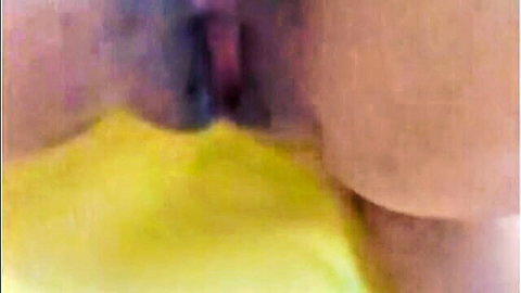Close-up view of woman's vulva in condom use tutorial