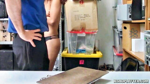 Nia Nixon topless in thong detained for shoplifting, man groping her big ass