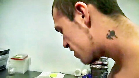 Jessy, Colton, and Caleb in intense Rawfuckclub gay threesome