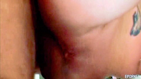 Close-up of horny retro MILF's exposed wet pussy and thighs