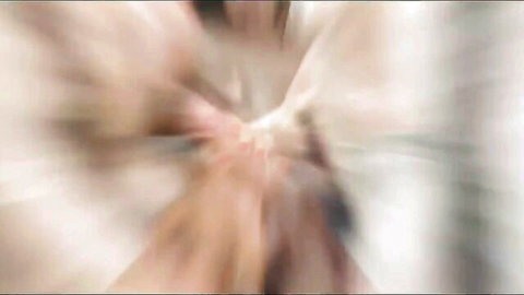 Blurry group sex scene: girl picked up at milk stand sucks and fucks men