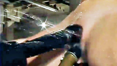 Isabella Soprano squirting in intense water bondage lezdom vibrator scene