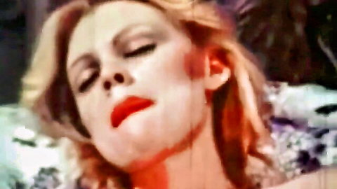 Blonde model Liv in ecstatic close-up from retro porn Pretty Girls 101