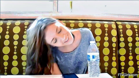 Blaire FTV Girls smiling casually in girl next door style
