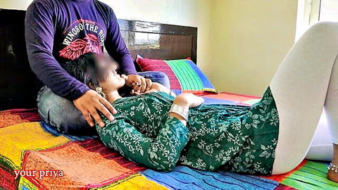 Your Priya seduced by Indian BF in intimate hug before doggystyle sex