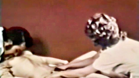 Vintage doctor patient back exam explicit massage scene