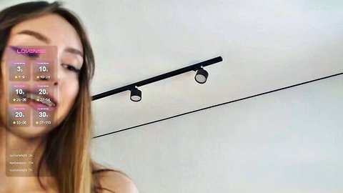 Lunainnk skinny Chaturbate cam tease with Lovense toy July 2025