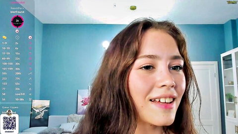 kissiekat Chaturbate webcam smile, teasing tit flash July 2025