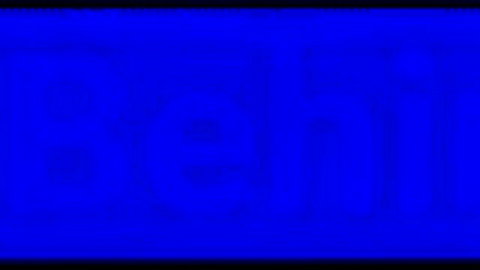 Solid blue placeholder image with black border for adult video thumbnail